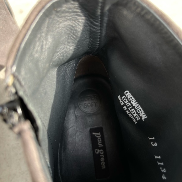 PAUL GREEN🍂🍁Bridget Suede Iron Grey Bootie size 7.5 - Picture 11 of 12